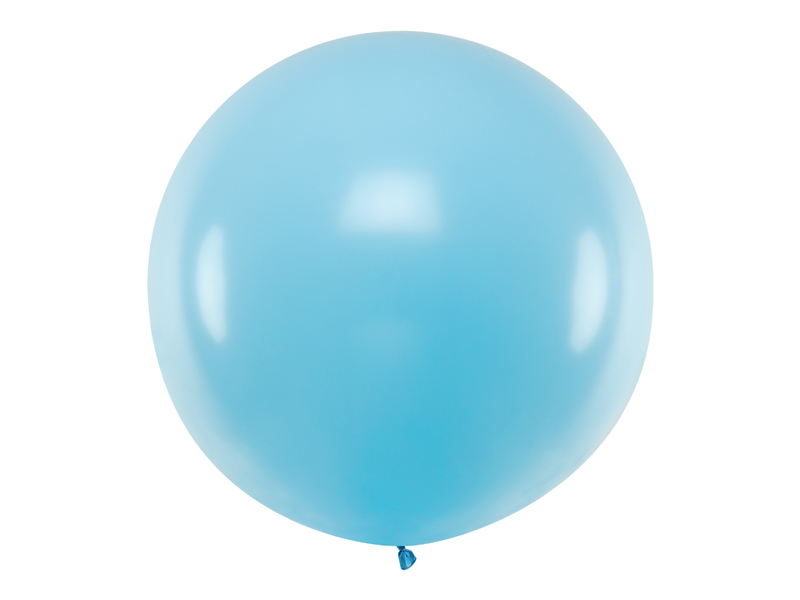 XXL Ballon hellblau, 100 cm