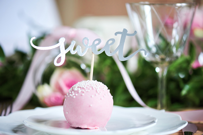 Cupcake Topper Silber 6 Stück, 13cm