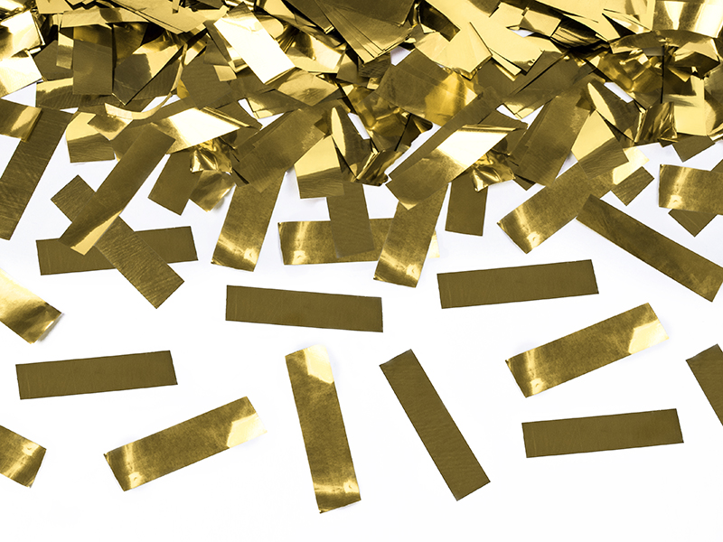 Party Popper Goldmetallic Konfetti 40cm