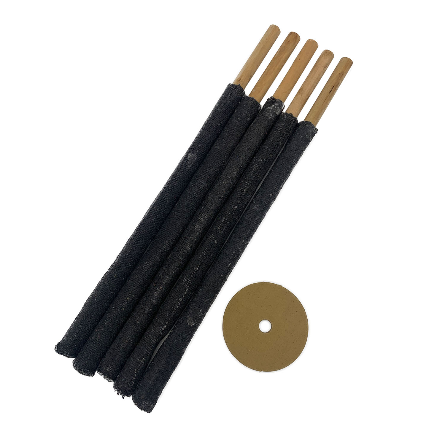5x Wachsfackel 60 cm 1.5 Std. Brenndauer