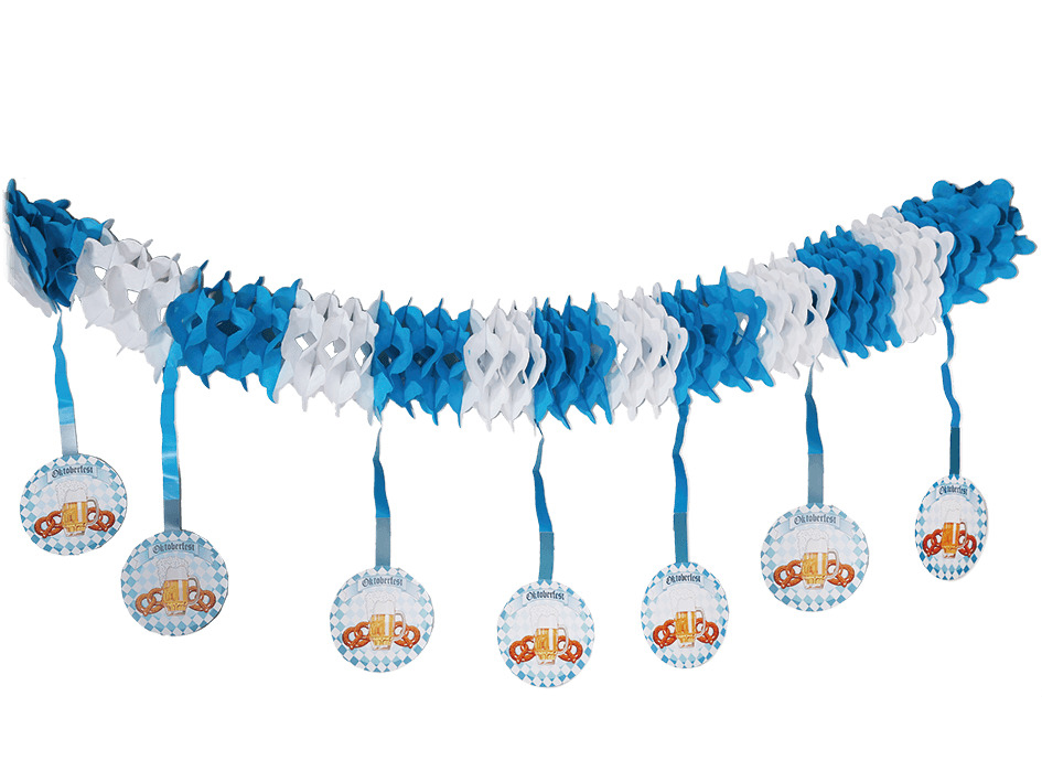 Papier Girlande, Oktoberfest 2,5m