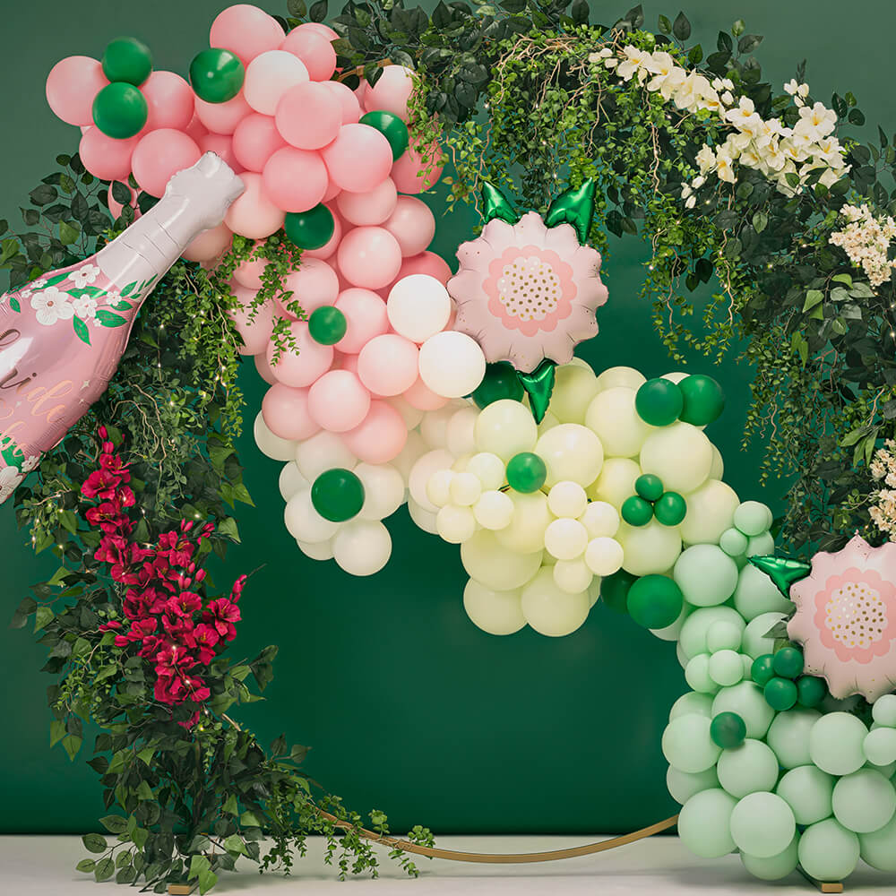 Folienballon Blume, 70x62 cm, mix