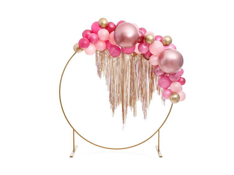 Rundballon Glossy Roségold, 60cm