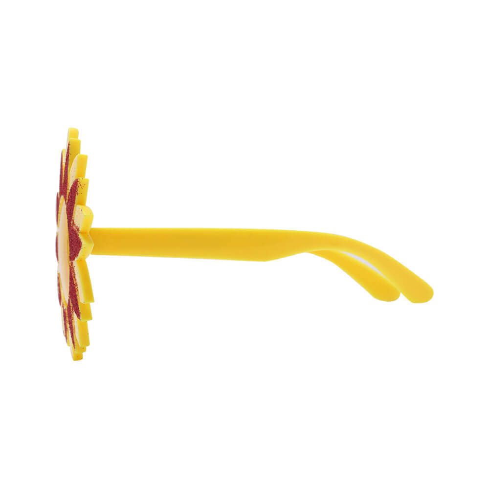 Funbrille Sonnenblume floral