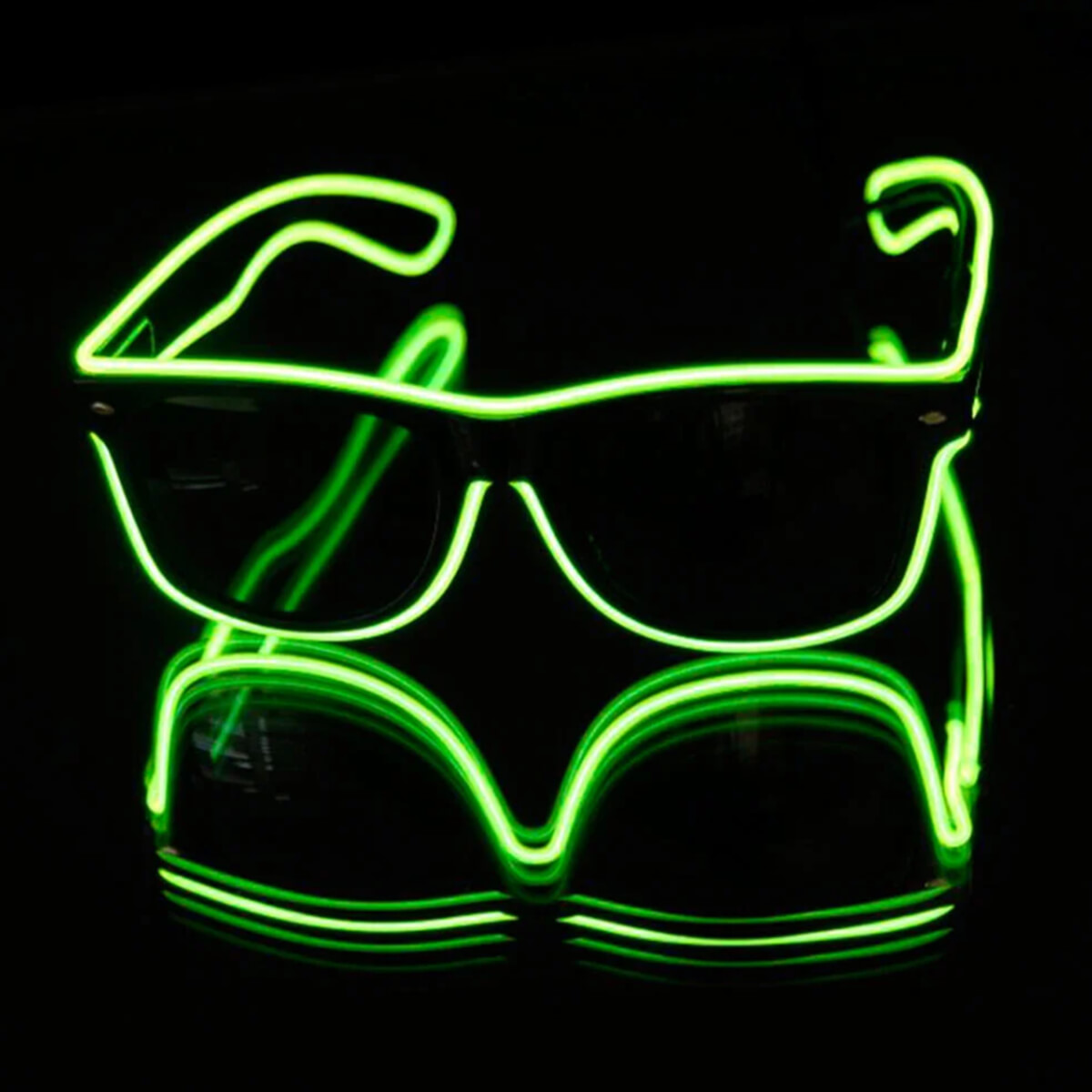BLINXS EL Neon-Brille BEAM in Grün