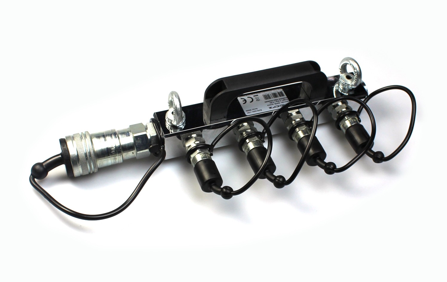 Magic FX CO2 Hochdruckverteilerblock (4x 3/8 Schlauch IN, 1x 3/4 OUT)