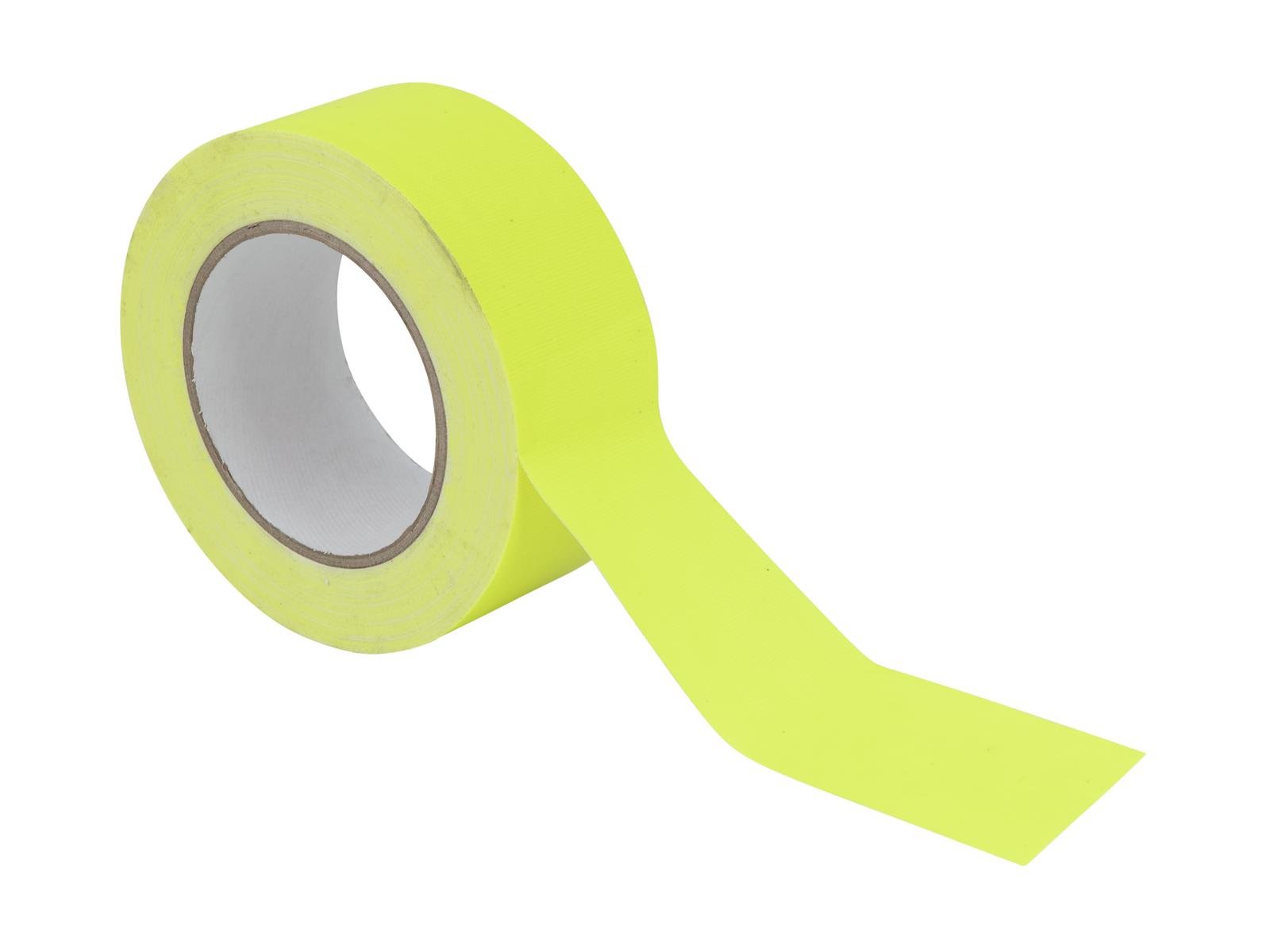 UV Klebeband 50mm x 25m - Gelb