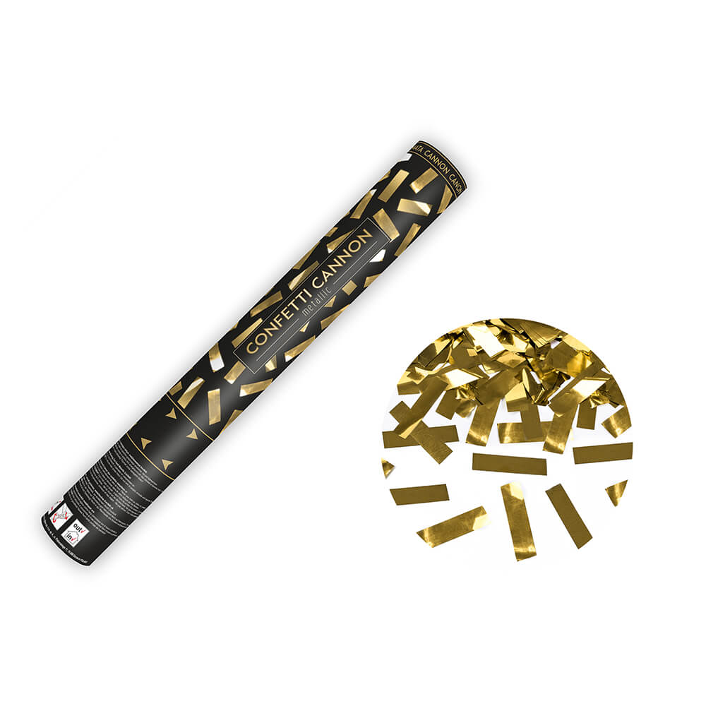 Party Popper Goldmetallic Konfetti 40cm