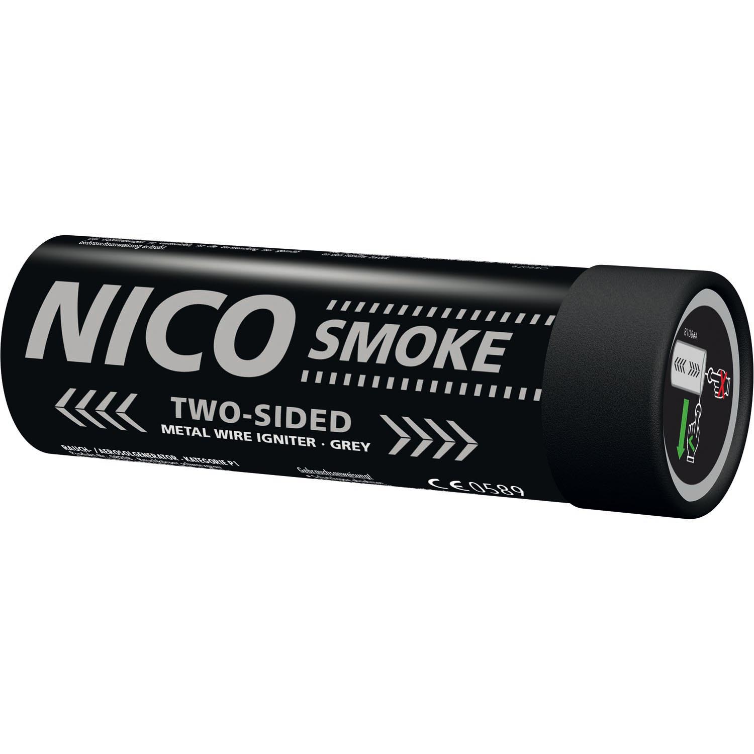 Nico Smoke Two-Sided 50 s, schwarzgrau