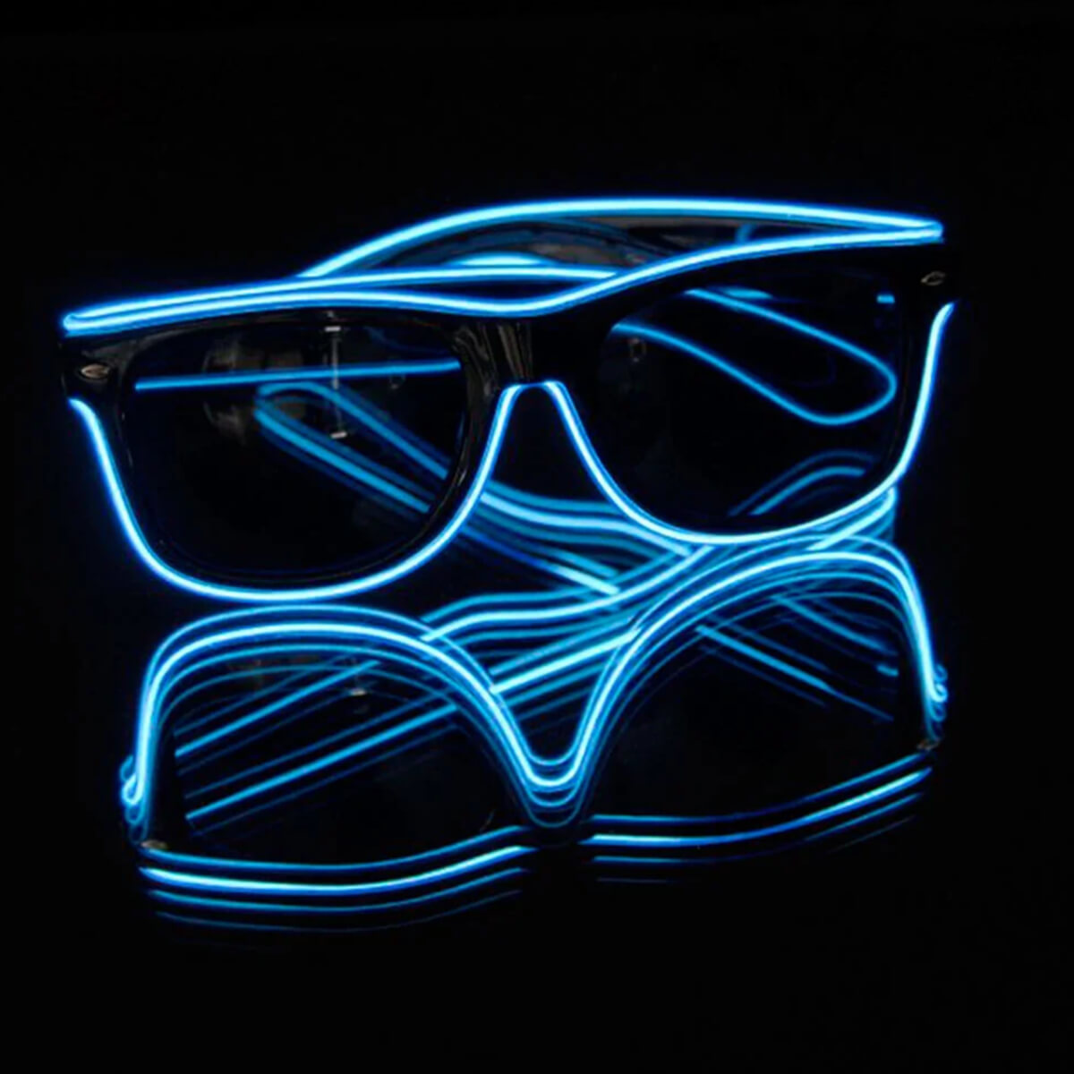 BLINXS EL Neon-Brille BEAM in Blau