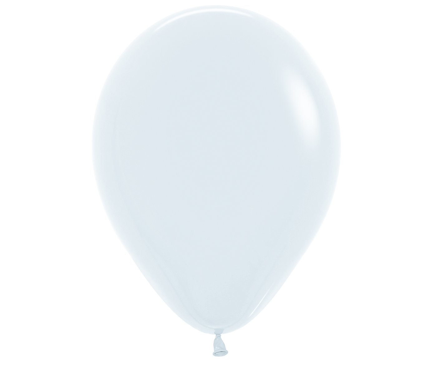 8x Luftballon weiß Ø 30 cm