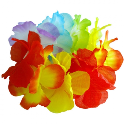 Blumenkette "Hawaii-Armband / Haarband"