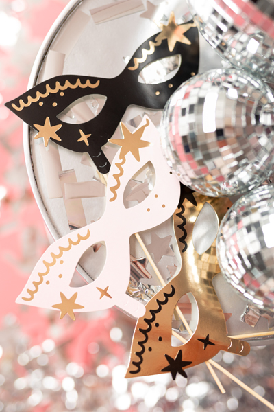 Foto Requisiten-Set "Let's Party", 9er Set
