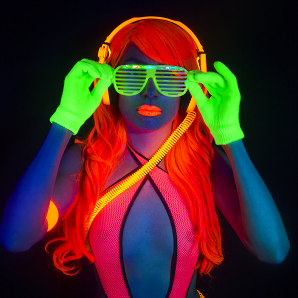 LED Brille