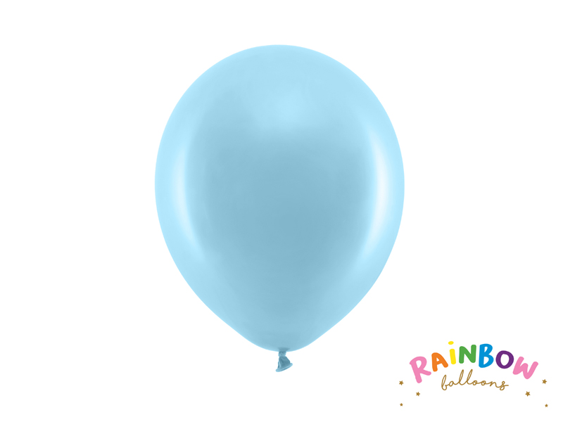 Luftballon Hellblau 23cm, 10 Stk