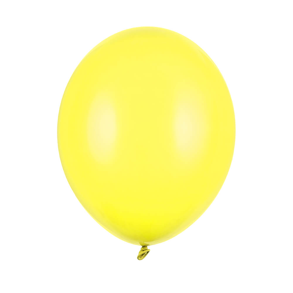 Luftballon Extra Stark Zitronen Gelb 30cm, 10 Stück