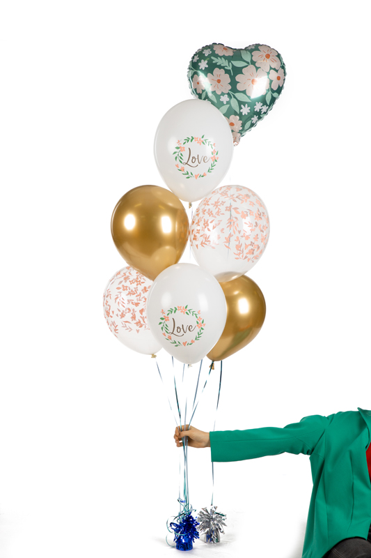 Luftballons Love, Mix, 30cm, 6 Stk