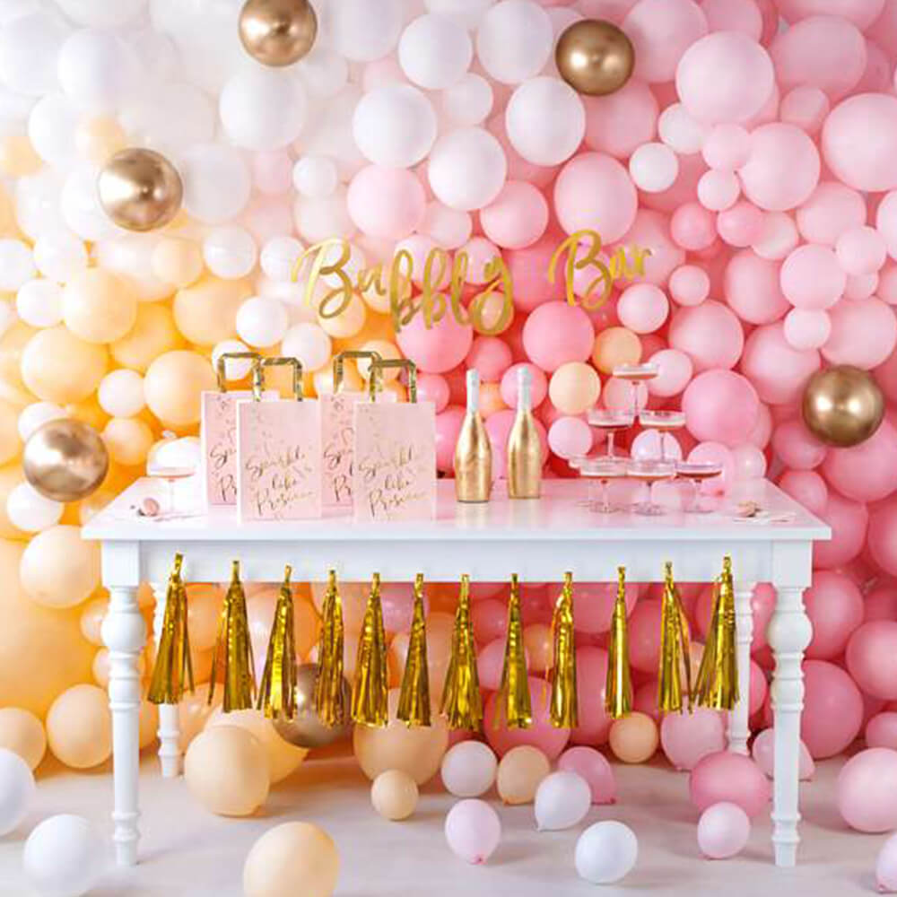 Glossy Balloons Glänzend Gold 30cm, 10 Stk.
