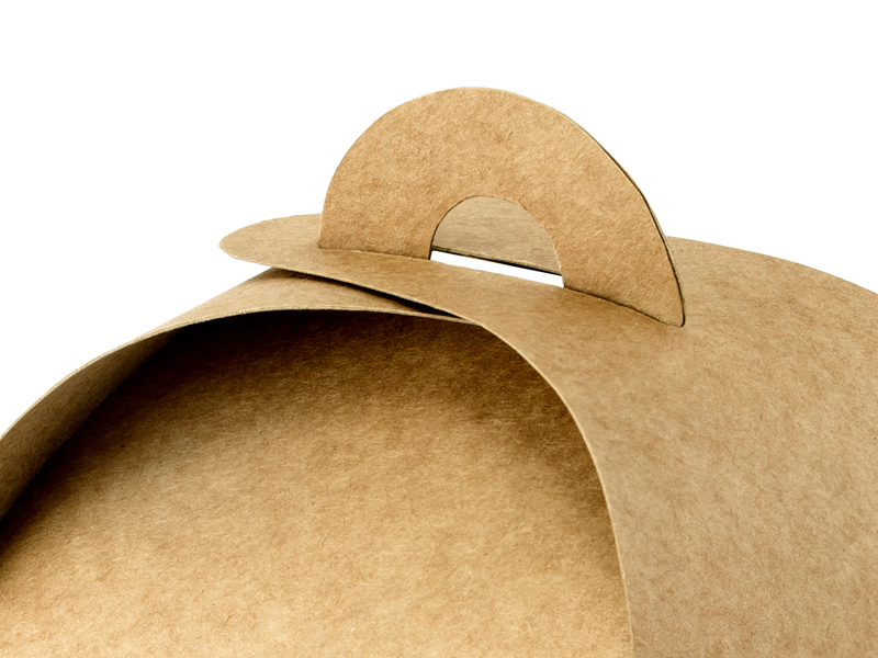 Schachtel, Kraftpapier, 8,5 x 8,5 x 7 cm - 10 Stück