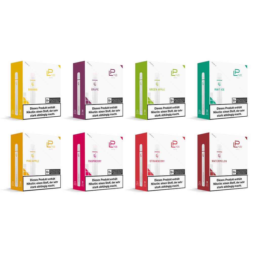 LP 4:20 - Vapes - Displayset 80 Stück - vorkonfiguriert