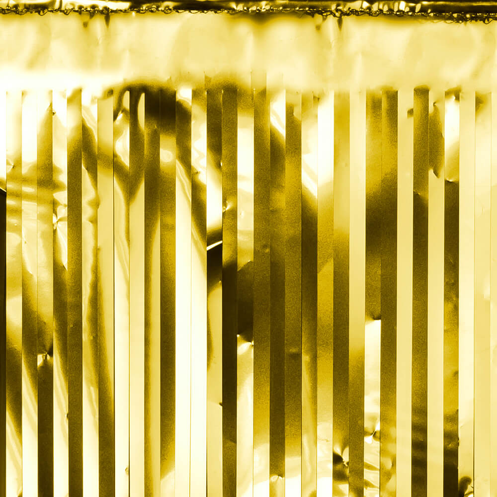 Partyvorhang gold, 18,5x400cm