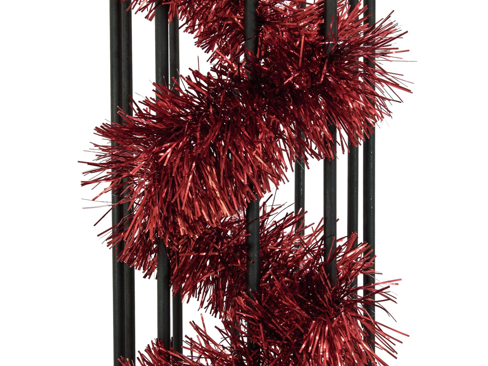 Metallic Girlande, rot, 12,5x270cm