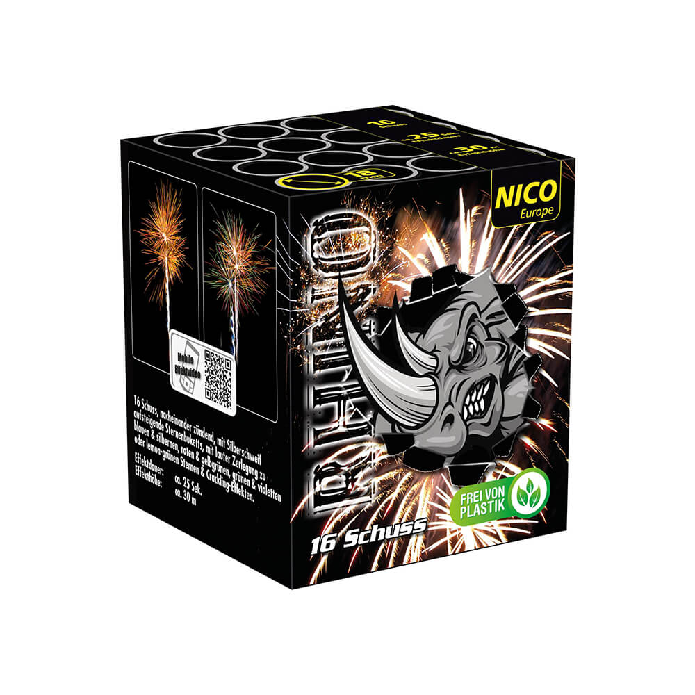 Rhino, 16 Schuss