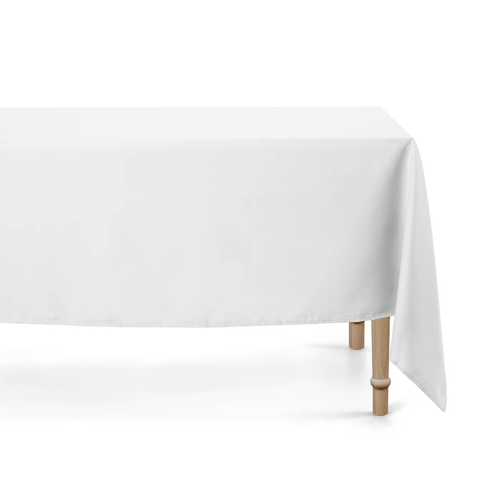 Tischdecke, Weiß, 180 x 300 cm