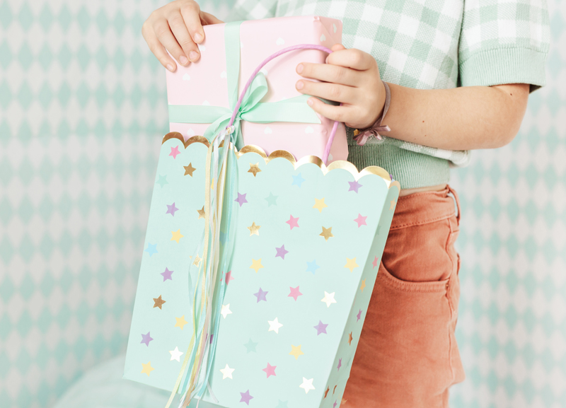 Geschenkpapier Mix 1, 5er Set 68,5x100cm je Rolle
