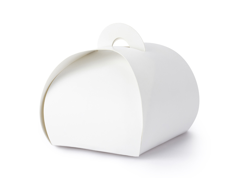 Schachtel Weiß, 6x6x5,5 cm - 10 Stück