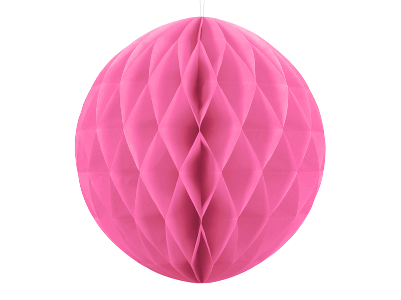 Wabenball, Dunkelrosa, 30 cm