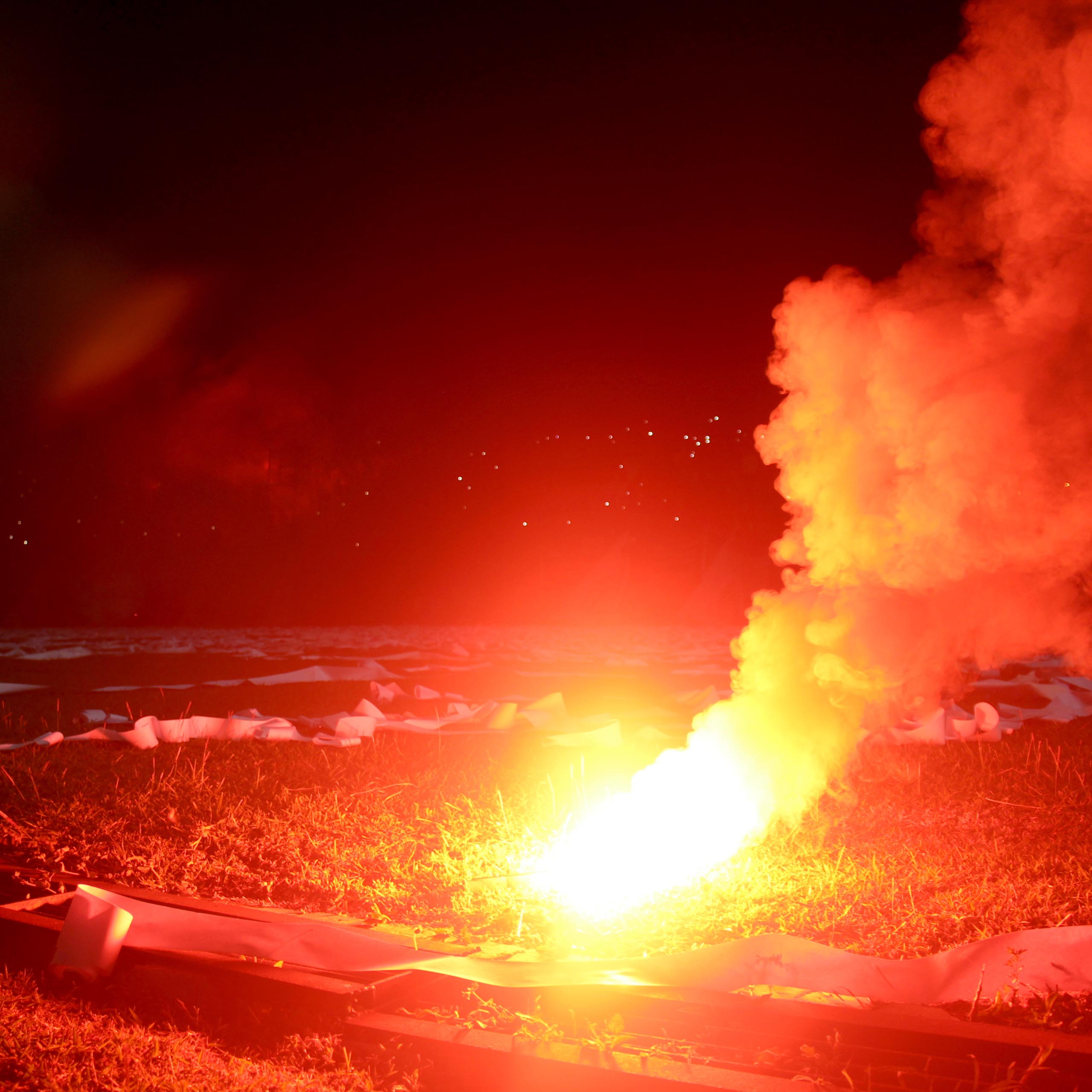 Bengalfeuer - Rot
