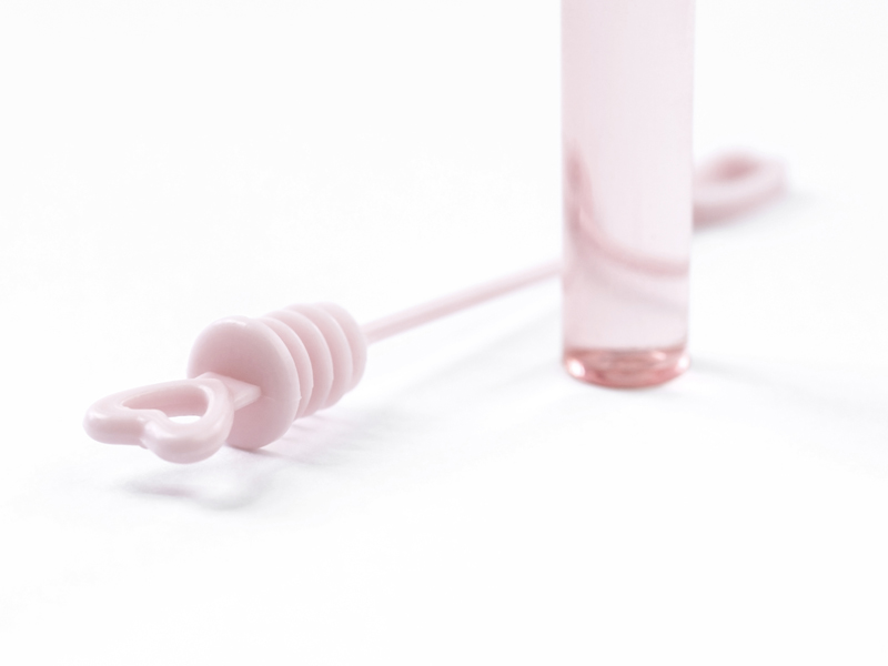 Seifenblasen Herz, Rosa - 48 Stk