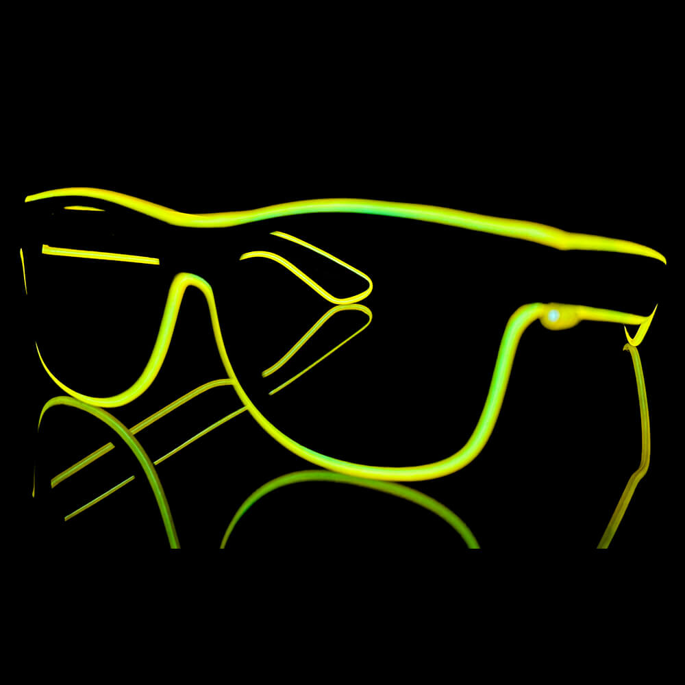 BLINXS EL Neon-Brille BEAM in Gelb