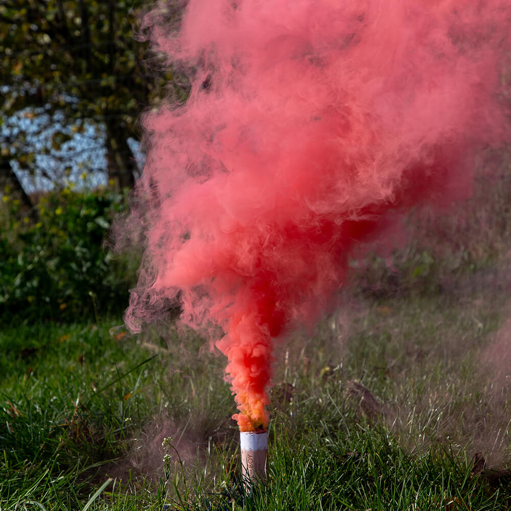 Rauchbombe Gender Reveal - It's a Girl, Rosa