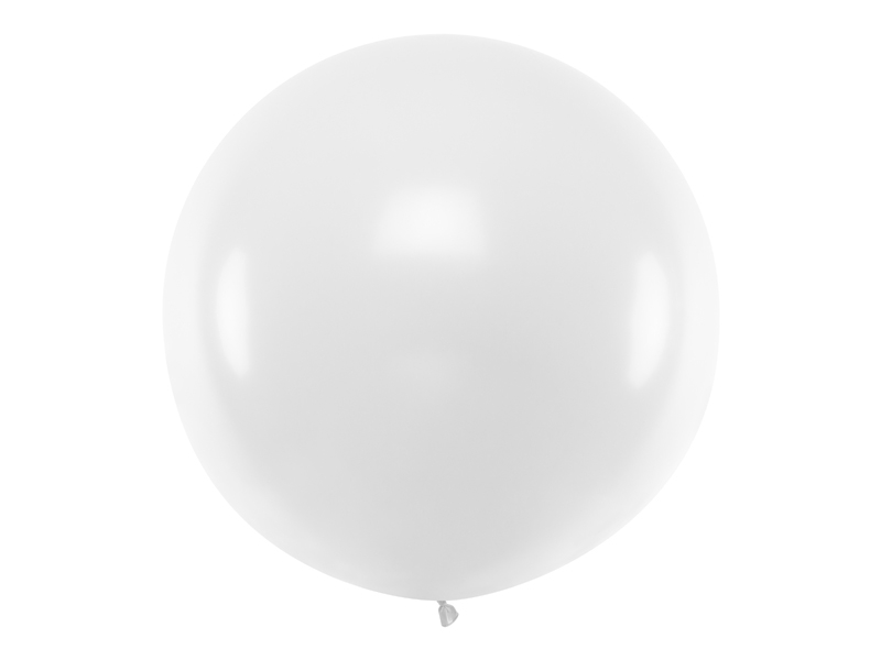 XXL Ballon 1 Meter Durchmesser Weiß