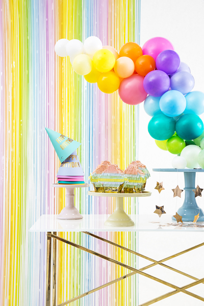 Partyvorhang Bunt, 100x195cm