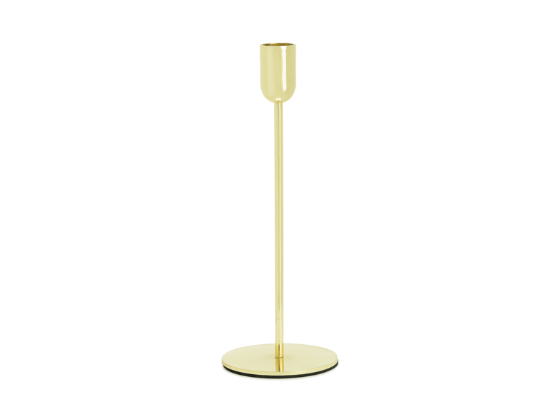 Kerzenhalter Gold, 22 cm