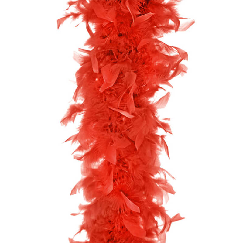 Federboa, rot, 180 cm