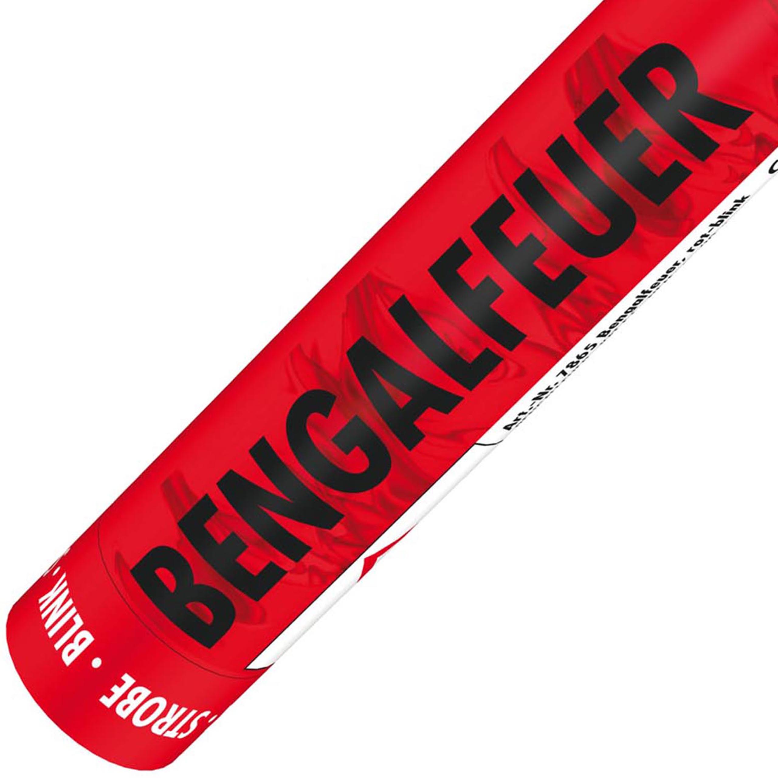 Bengalfeuer - Rot - blinkend