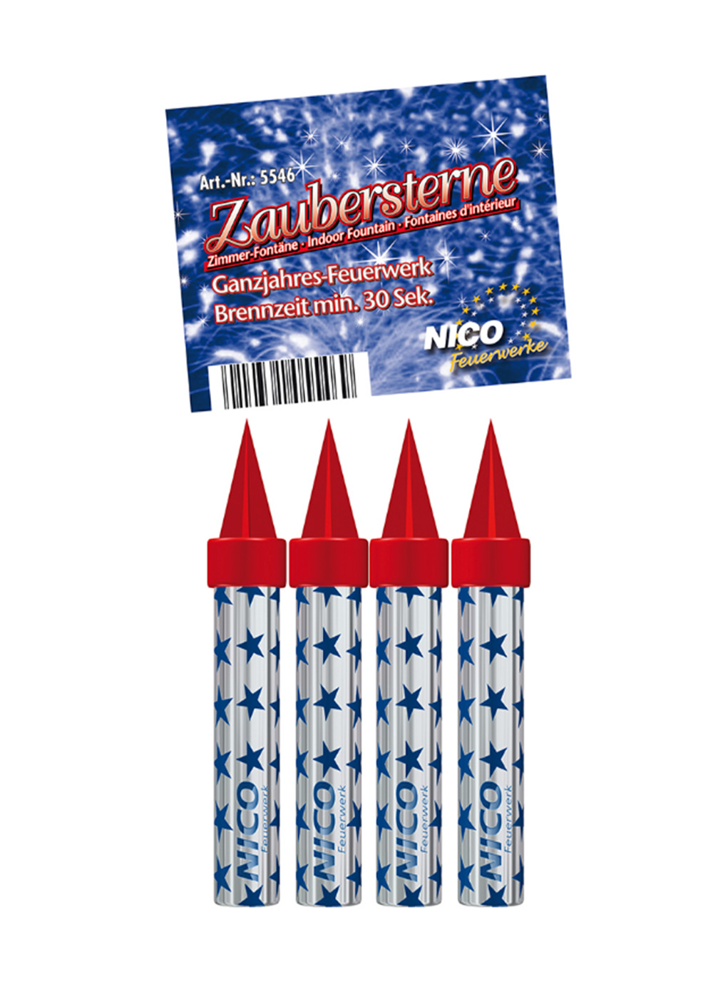 Zaubersterne, 30s im 4er Btl.