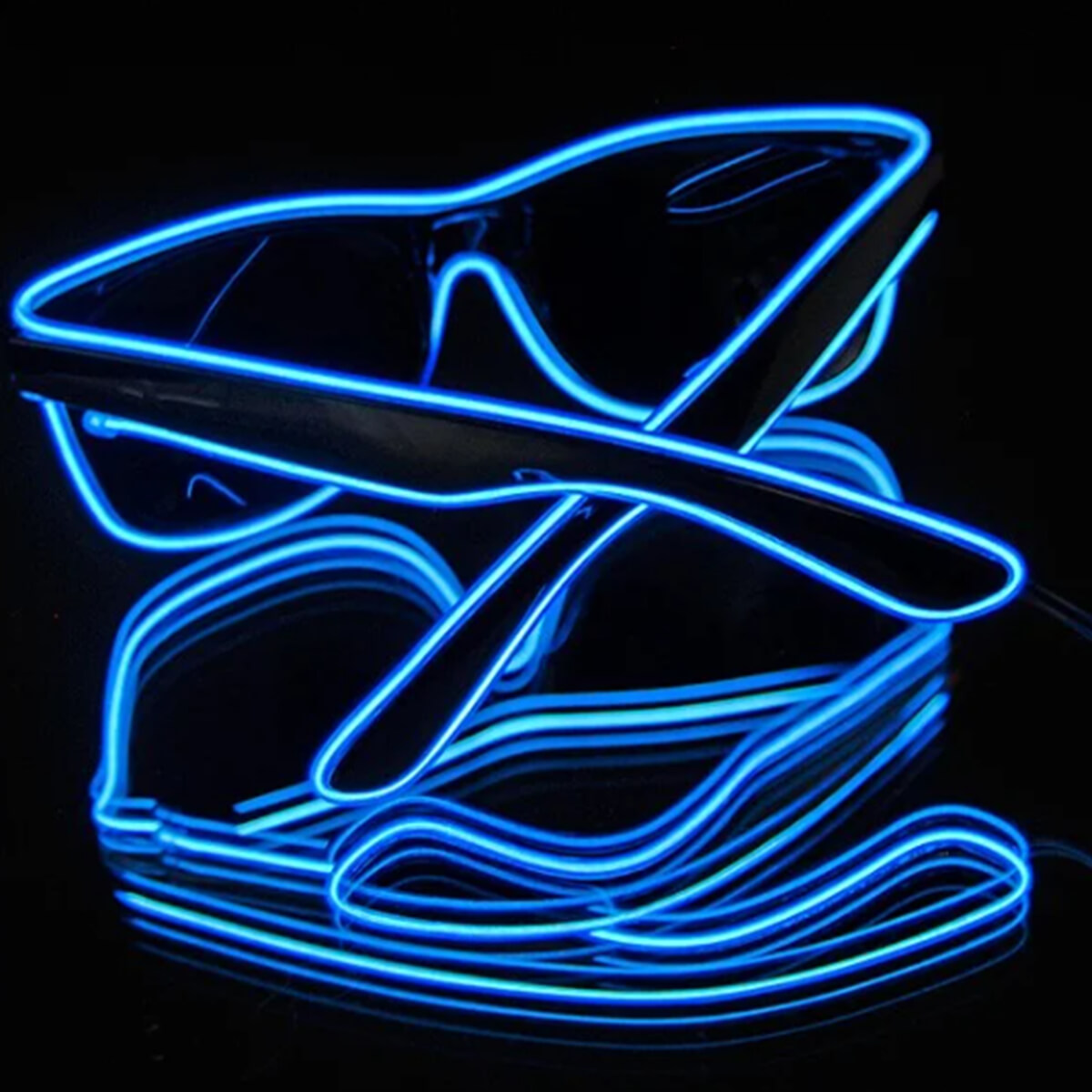 BLINXS EL Neon-Brille BEAM in Blau