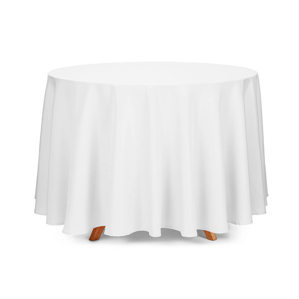 Tischdecke, weiß, 230 cm