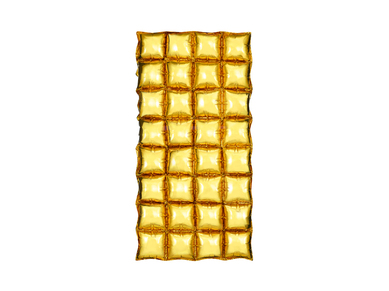 Folienballon Vorhang 72 x 143cm - Gold