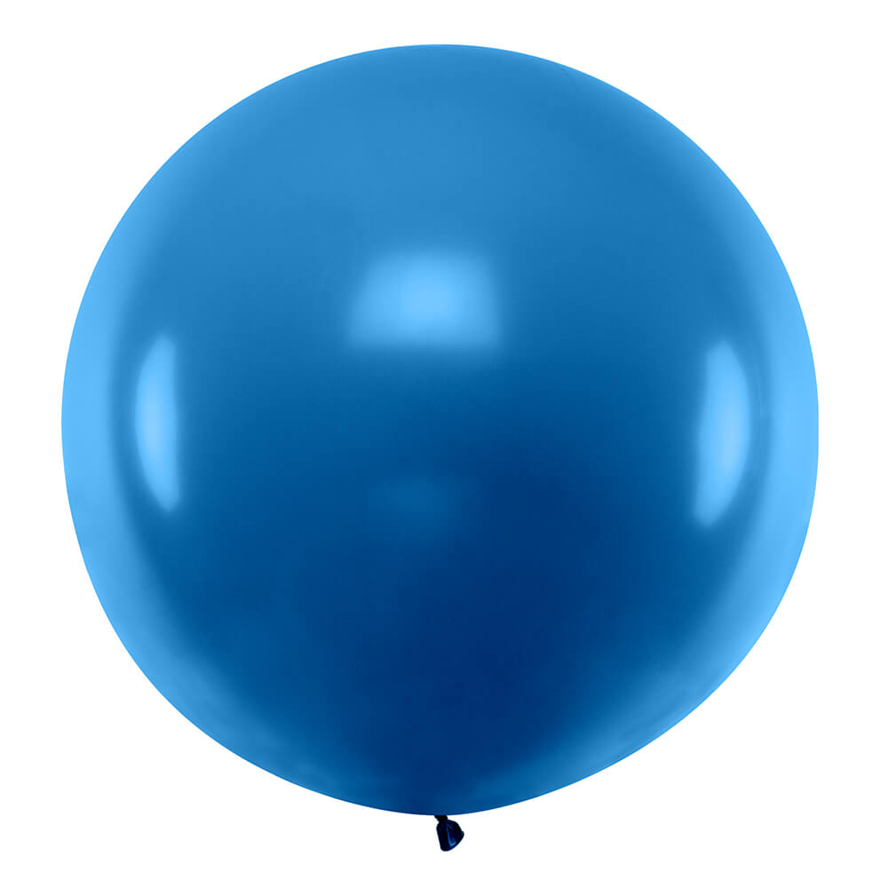 XXL Ballon Pastel Navy Blau, 100 cm