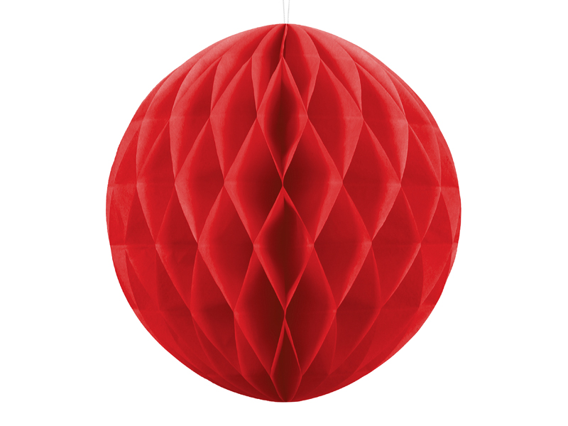 Wabenball, Rot, 40 cm