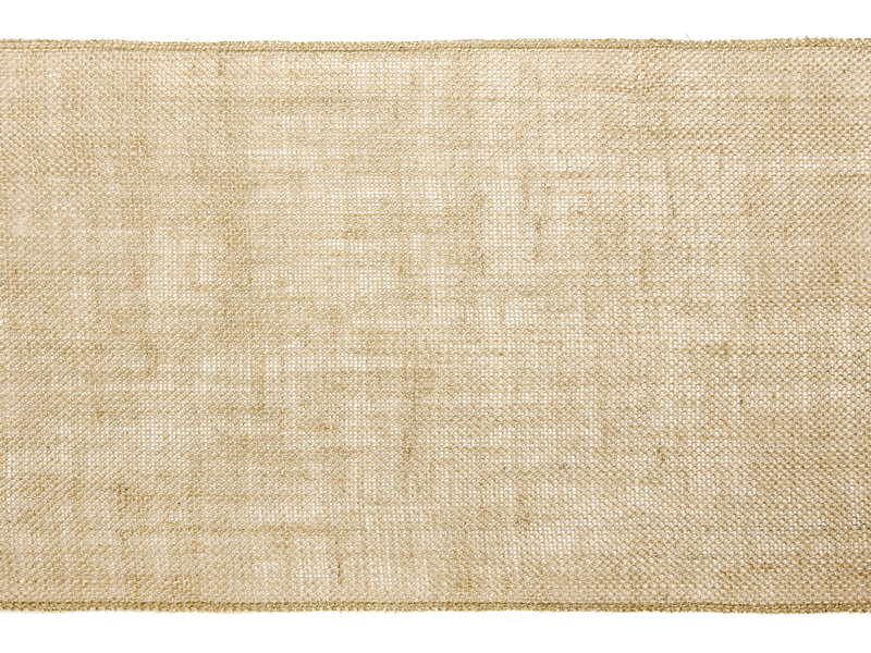 Tischläufer aus Jute, 0,28 x 5 m
