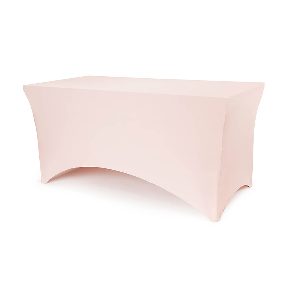 Bankett-Tischbezug, 183 x 76 x 74 cm, Rosa