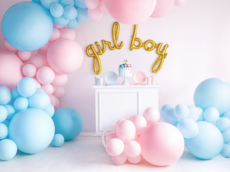 XL Ballon Hellblau, 60 cm