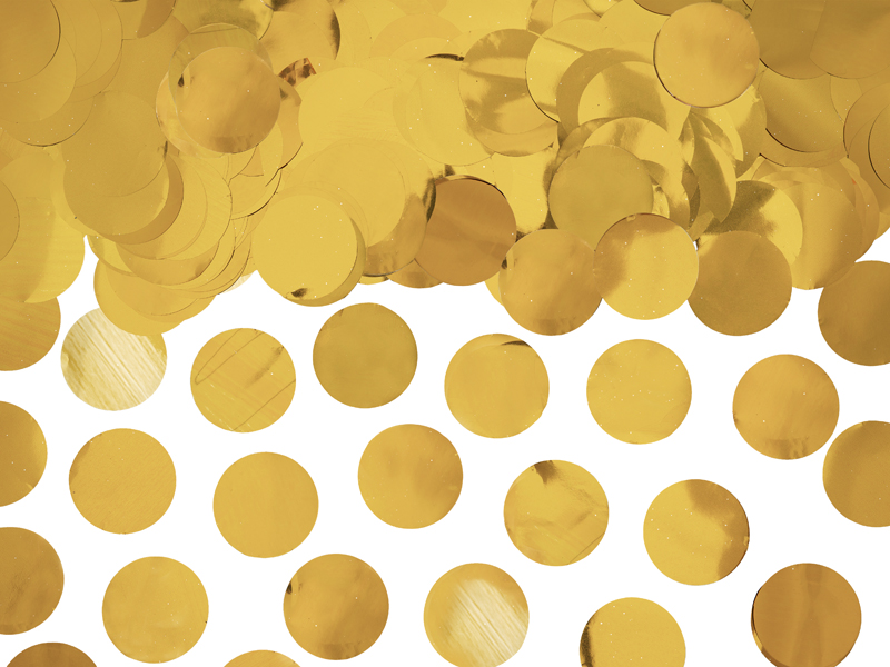 Streukonfetti, gold, 15g